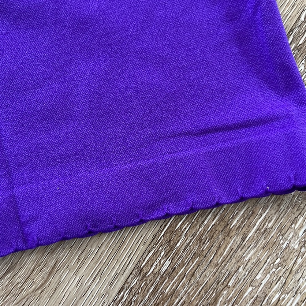 Victoria’s Secret Royal Purple Sleep Top Size Small NWOT - Picture 7 of 8